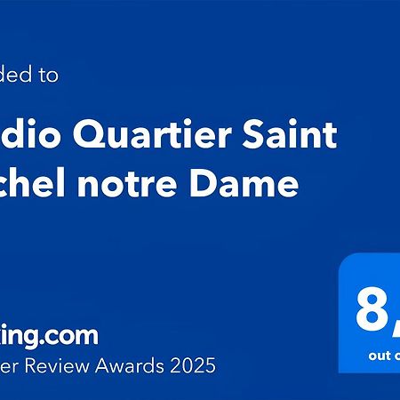 Studio Quartier Saint Michel Notre Dame Free Netflix ปารีส ภายนอก รูปภาพ